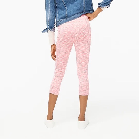 J. Crew Factory Cropped space-dyed leggings with side pocket, XS - Picture 3 of 3